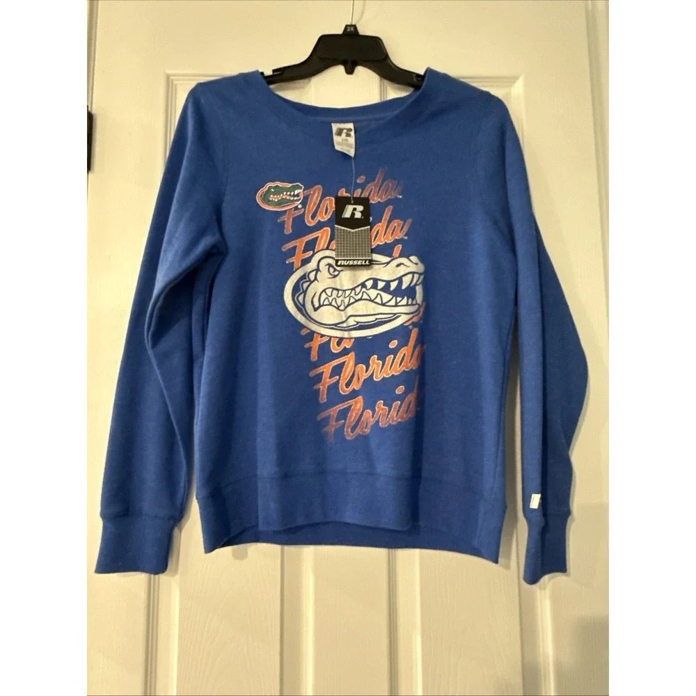 Russell Women's Blue Florida Gators Sweatshirt L‎ - Picture 14 of 14